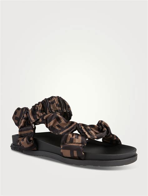 fendi velcro sandals|farfetch Fendi shoes.